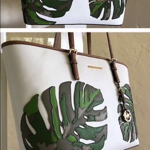 Michael Kors palm tree bag
